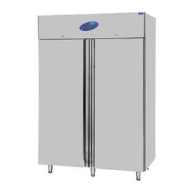 Csa Inox Upright Two Door Freezer, 430 Chrome, 1400 Lt. 