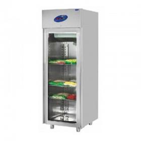Csa Inox Aufrecht Typ Einzelglas Tür Kühlschrank, 304 Chrom, 600 Lt. - Industrielle Küchenmaschinen und -geräte - CSANOXDIKT