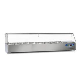Dampak 9-Tub, Refrigerated Countertop Saladbar 52 Lt - Industrial Kitchen Machinery and Equipment - DAMPAK9KVE
