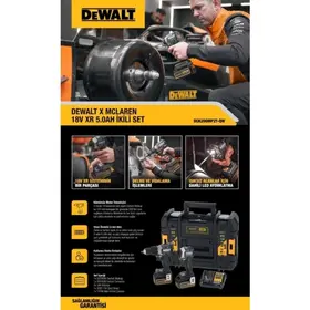 ديوالت ماكلارين DCK200MP2T طقم مثقاب لاسلكي 18 فولت 5 أمبير 2 لتر - الأجهزة - DEWALTMCLA