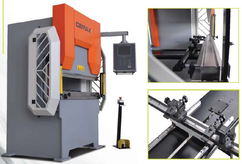 مكابح الضغط الهيدروليكي التي يتم التحكم فيها بواسطة ECO CNC - آلات ومعدات معالجة المعادن - CNC 1250