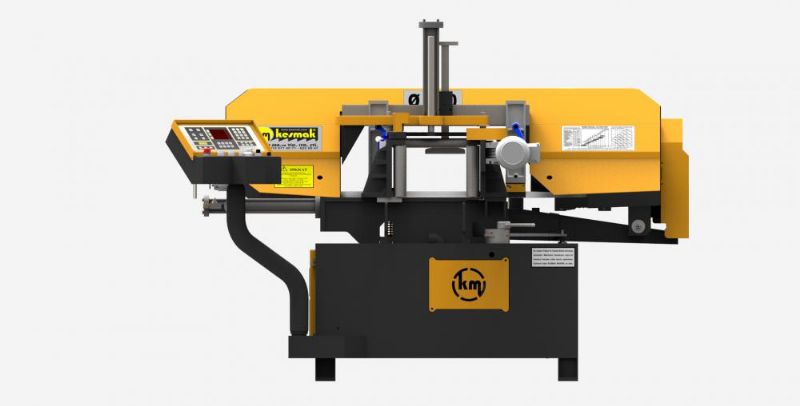 Electronic Angle and Group Cutting Band Sawing Machine - Metal Processing Machines and Equipment - Kesme 90°: 280 mm - 45° : 230 mm