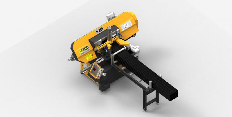 Electronic Angle and Group Cutting Band Sawing Machine - Metal Processing Machines and Equipment - Kesme 90°: 280 mm - 45° : 230 mm