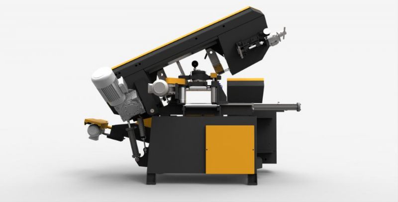 Electronic Group Cutting Articulated Band Saw - Metal Processing Machines and Equipment - Elektronik Tip Grup Kesim Otomatik Mafsallı Şerit
