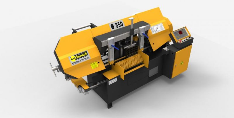 Electronic Group Cutting Articulated Band Saw - Metal Processing Machines and Equipment - Elektronik Tip Grup Kesim Otomatik Mafsallı Şerit Testere