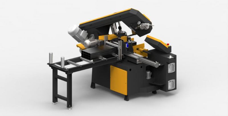 Electronic Group Cutting Articulated Band Saw - Metal Processing Machines and Equipment - Elektronik Tip Grup Kesim Otomatik Mafsallı Şerit