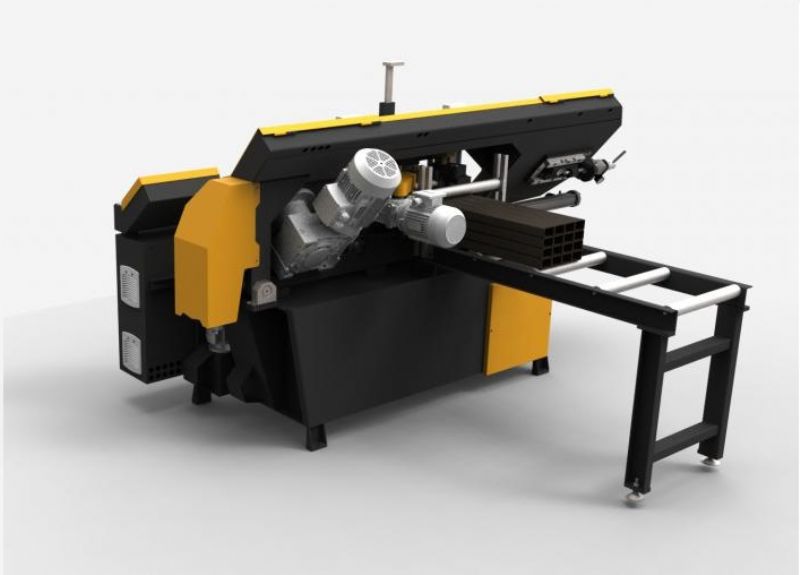 Electronic Group Cutting Articulated Band Saw - Metal Processing Machines and Equipment - Elektronik Tip Grup Kesim Otomatik Mafsallı Şerit Testere