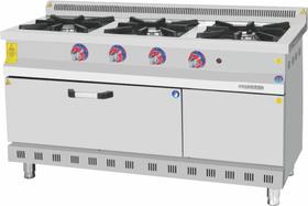 Emeksan 3-Burner Range Cooker Gas, 150*60*85 cm - Industrielle Küchenmaschinen und -geräte - EMEKSAN3LK