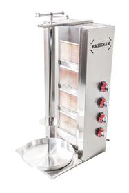Emeksan 4-Red Doner Kiln 4-غاز مشع / أنبوب شواية يدوية معتمدة من Ce-Doner - آلات ومعدات المطبخ الصناعية - EMEKSAN4LD