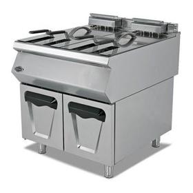 Empero 900 Plus Kabinett Fryer, 24+24 L, Erdgas - Industrielle Küchenmaschinen und -geräte - EMPERO900P