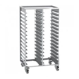 Empero Selfrom Dish Collecting Trolley, Double, 37x53 cm - Industrial Kitchen Machinery and Equipment - EMPEROSELF