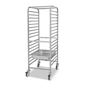 Empero Tray Transport Trolley, Single, 2/1 GN, 17 Trays Capacity