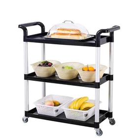 Carro de Servicio Epinox Negro (SAS-1) - Maquinaria y Equipos de Cocina Industrial - EPINOXSERV