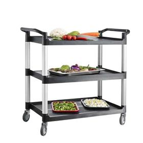 Carro de Servicio Epinox Negro (SAS-1) - Maquinaria y Equipos de Cocina Industrial - EPINOXSERV