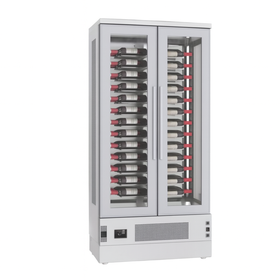 فرينكس 100x62x206 سم سعة الزجاجة 104 لتر، ثلاجة نبيذ بباب زجاجي WN10-BH-R290 - آلات ومعدات المطبخ الصناعية - FRENOX100X