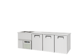 ثلاجة فرينكس 195x70x94,5 مزدوجة الحوض لتبريد البيرة KGN3-2E-L-R290 - آلات ومعدات المطبخ الصناعية - FRENOX195X