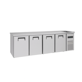 ثلاجة فرينكس 265x70x94,5 مبرد بيرة بحوض واحد KGN-E-R-R290 - آلات ومعدات المطبخ الصناعية - FRENOX265X