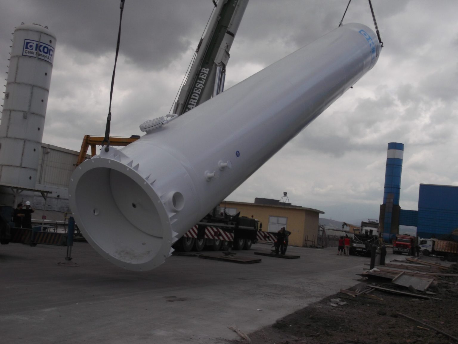 Gas-Sauerstofftank - Industrial Tanks and Pressure Vessels - OXY-GAS-TANK-001