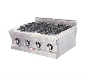 Görkem 4-teiliges Erdgas/Tube Stove 60X60X40 cm - Industrielle Küchenmaschinen und -geräte - GRKEM4LSET