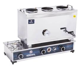 Görkem Hervidor De Té 60' Gas + Eléctrico - Maquinaria y Equipos de Cocina Industrial - GRKEM60LKA