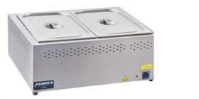 Görkem Ванна Bain Marie 1/1, состоящая из двух частей, электрическая, 73x60x29 см, столешница - Промышленные кухонные машины и оборудование - GRKEMSETST