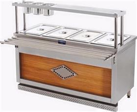 Görkem Food 3+1 Self Service Counter Natural Gas / Zylinder 150x65x85 cm - Industrielle Küchenmaschinen und -geräte - GRKEMYEMEK