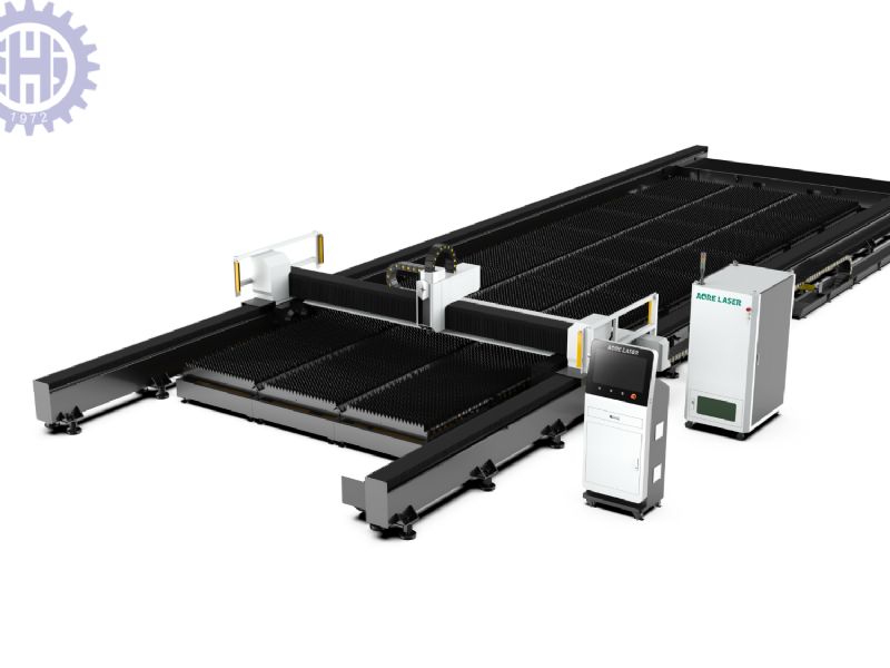 GR-Serie Bodenschiene CNC-Faser Laserschneidmaschine - Metallbearbeitungsmaschinen und -geräte - 6 kW ile 60 kW Arası Lazer Gücü