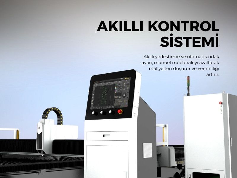 GR-Serie Bodenschiene CNC-Faser Laserschneidmaschine - Metallbearbeitungsmaschinen und -geräte - 6 kW ile 60 kW Arası Lazer Gücü