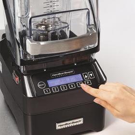 هاميلتون بيتش HBH755 خلاط صامت، 2 لتر، 1000 واط، أسود - آلات ومعدات المطبخ الصناعية - HAMILTONBE