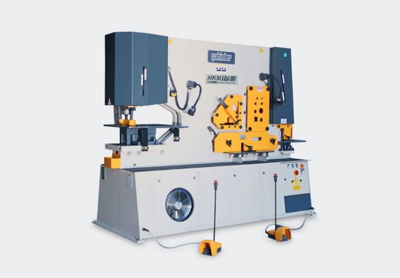 Cizalla combinada hidráulica de doble pistón - Máquinas y equipos de procesamiento de metales - HKS-468