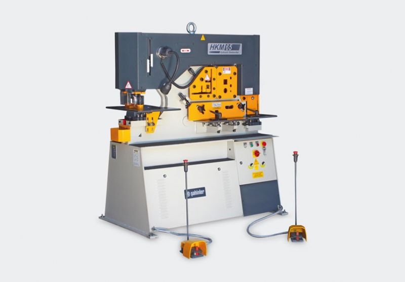 Cizalla Hidráulica Combinada - Doble Pistón - Máquinas y equipos de procesamiento de metales - HKS-465