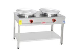 Плита Himaksan 2 Li Tantuni с нижней полкой, газовая, сертифицирована CE - Промышленные кухонные машины и оборудование - HIMAKSAN2L