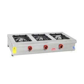 هيماكسان - موقد غاز 3 قطع، معتمد من CE 130*50*25 - آلات ومعدات المطبخ الصناعية - HIMAKSAN3L
