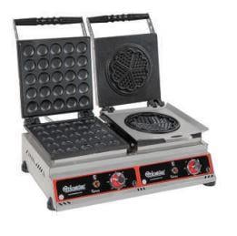 Himaksan Double Daisy+Bubble Waffelmaschine - Industrielle Küchenmaschinen und -geräte - HIMAKSANIF