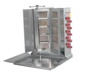 Himaksan Manueller Doner Grill, Gas, 5+5 Radian - Industrielle Küchenmaschinen und -geräte - HIMAKSANMA