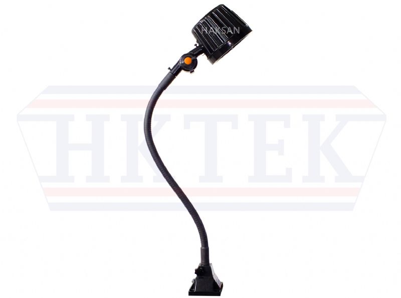 مصباح إضاءة الماكينة LED المرن IP-67 بذراع حلزوني - 18 وات - 2520 لومن - آلات ومعدات معالجة المعادن - LS-12