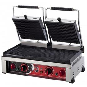 Işıkgaz Silver Style 20 Slice Double Cover Electric Hamburger Maschine - Industrielle Küchenmaschinen und -geräte - IKGAZSILVE