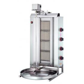 Işıkgaz Silverinox LPG Цилиндр 4 Радиан Верхний Двигатель Донер Гриль - Промышленные кухонные машины и оборудование - IKGAZSILVE