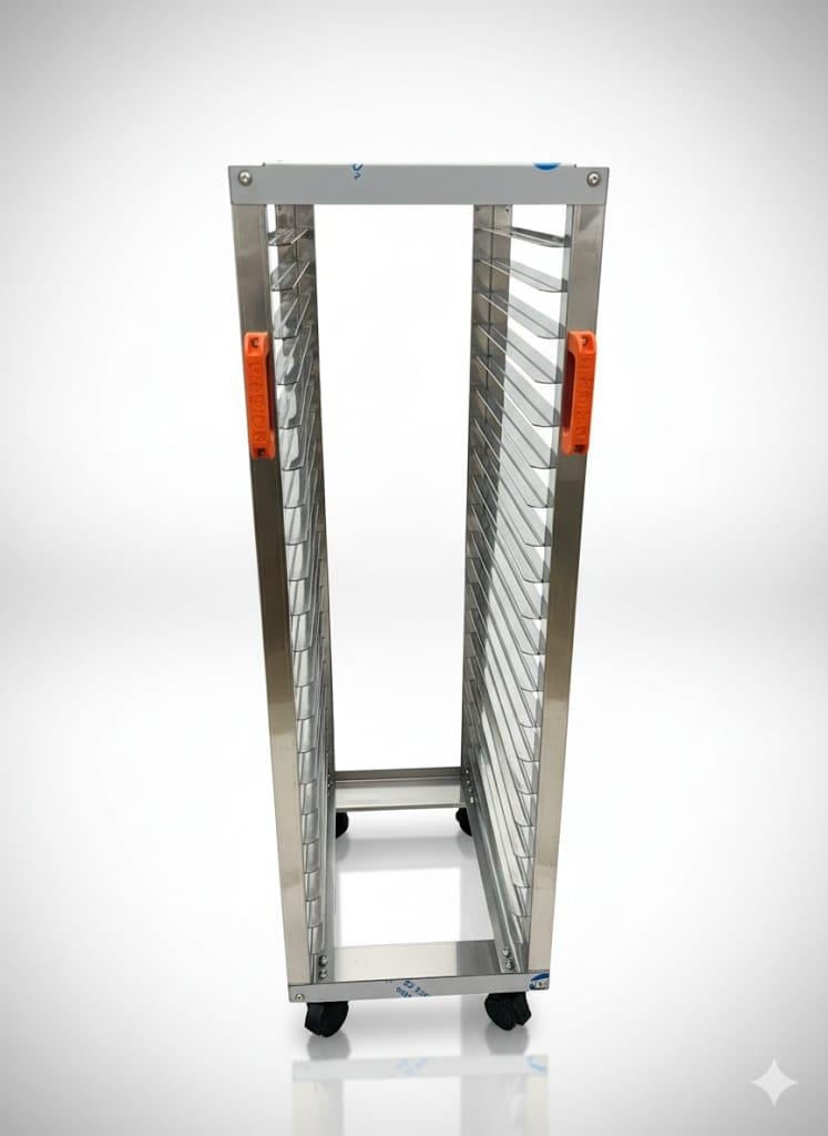 Chrom Tray Transportwagen 37*53 cm Demontiert - Industrielle Küchenmaschinen und -geräte - KROMTEPSIT