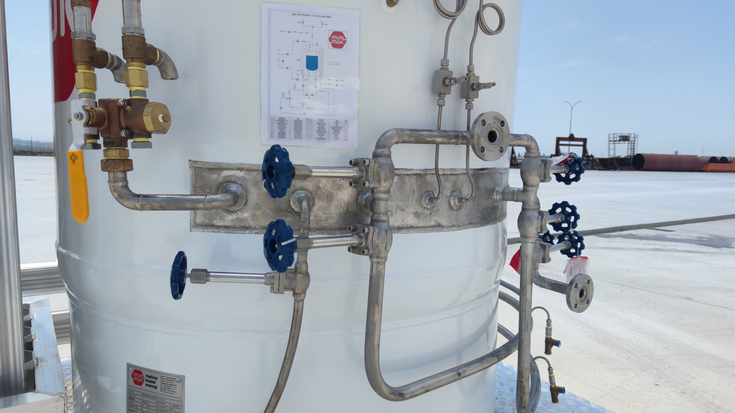 LIN-LOX-LAR Storage Tanks - Industrial Tanks and Pressure Vessels - KRYO-STORAGE-001