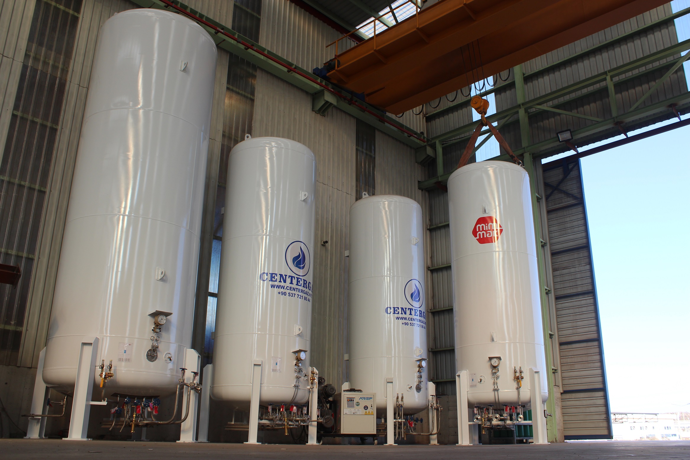 LIN-LOX-LAR Storage Tanks - Industrial Tanks and Pressure Vessels - KRYO-STORAGE-001
