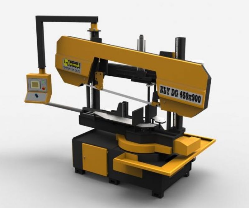 Linear Guide Rotary Belly Angle Cutting Semi-Automatic Band Saw