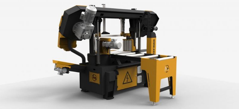 Gerade geschnittene elektronische Bandsäge mit Linearführung - Metallbearbeitungsmaschinen und -geräte - Lineer Kızaklı Düz Kesim Elektronik Şerit Testere