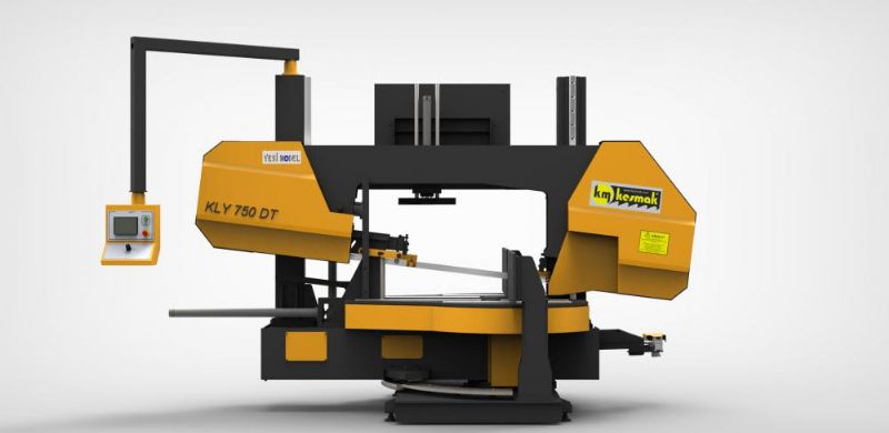 Linearführung Servo angetriebene Winkel Schneidbandsäge - Metallbearbeitungsmaschinen und -geräte - Lineer Kızaklı Servo Sürücülü Açılı Kesim Şerit Testere Tezgahı