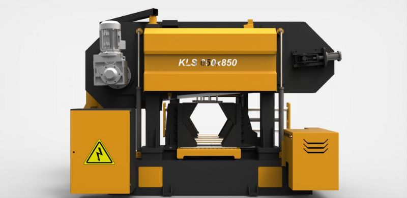 Linearführung Servo Drive gerade geschnittene Bandsäge - Metallbearbeitungsmaschinen und -geräte - Lineer Kızaklı Servo Sürücülü Düz Kesim Şerit Testere Tezgahı