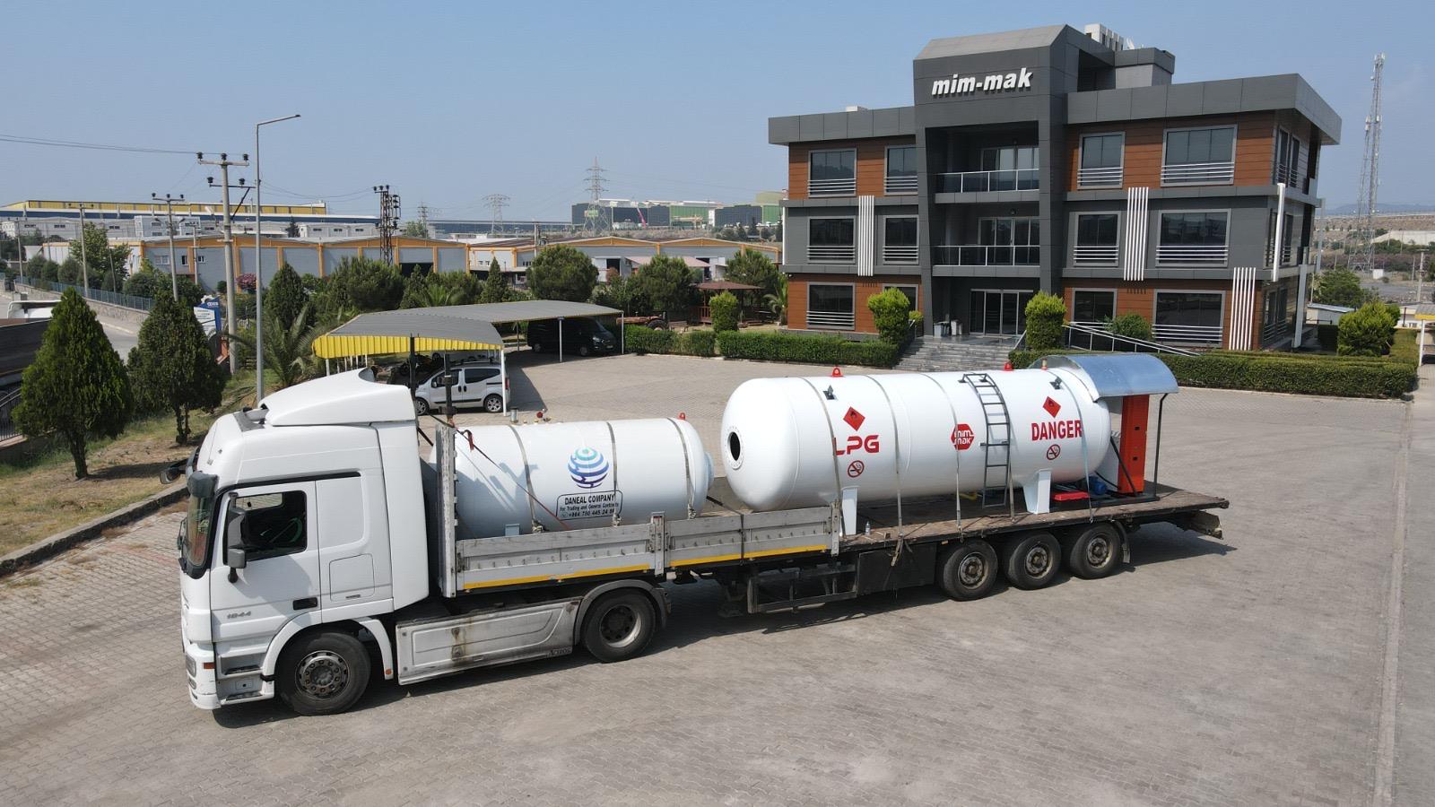 LPG Skid System - Industrial Tanks and Pressure Vessels - LPG-SKID-001
