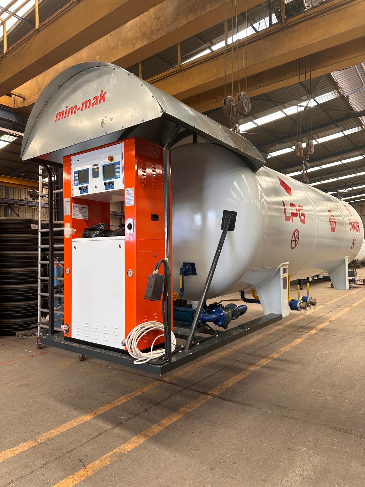LPG Skid System - Industrial Tanks and Pressure Vessels - LPG-SKID-001