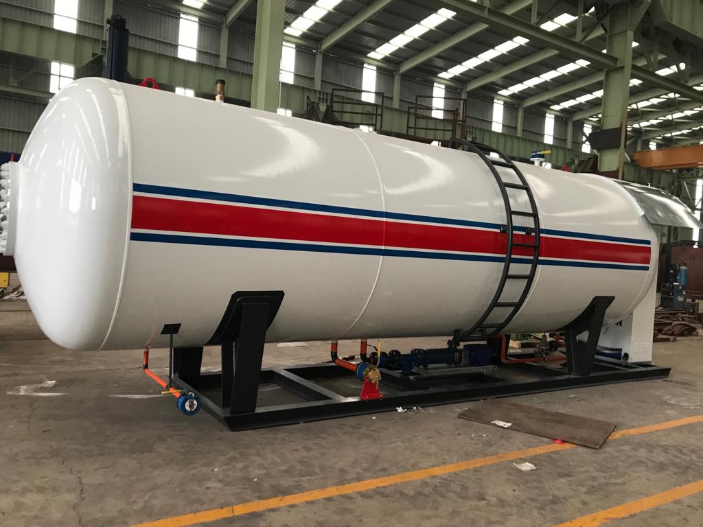 LPG Skid System - Industrial Tanks and Pressure Vessels - LPG-SKID-001