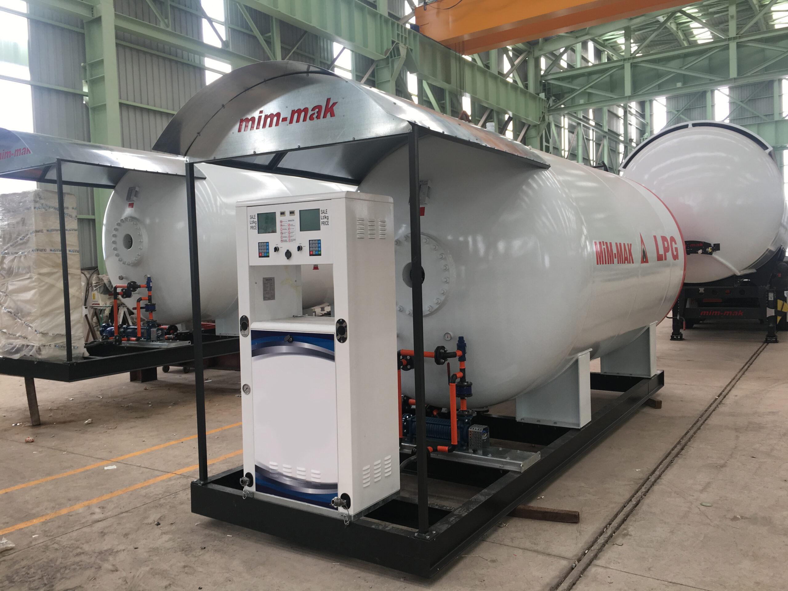 LPG Skid System - Industrial Tanks and Pressure Vessels - LPG-SKID-001