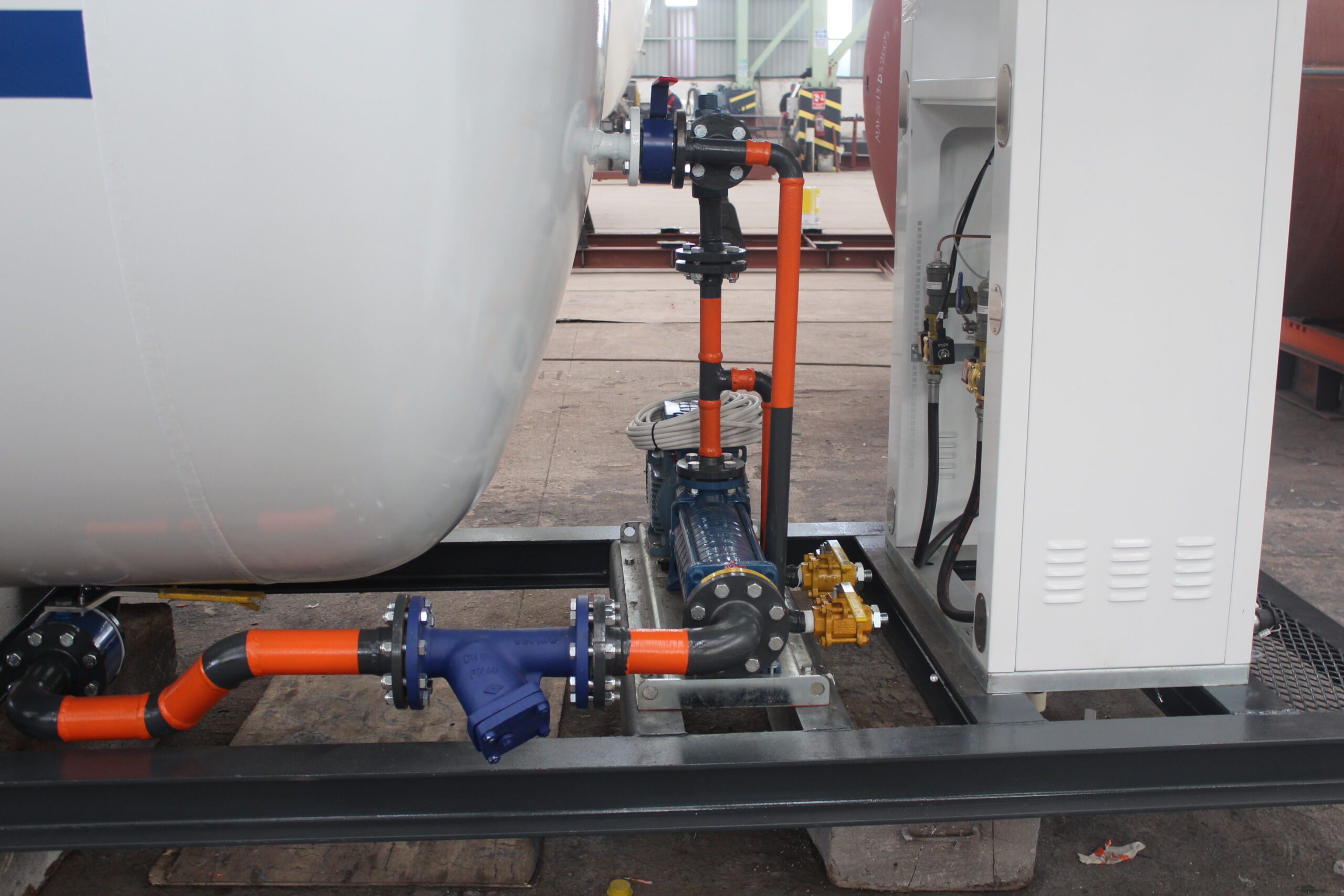 LPG Skid System - Industrial Tanks and Pressure Vessels - LPG-SKID-001